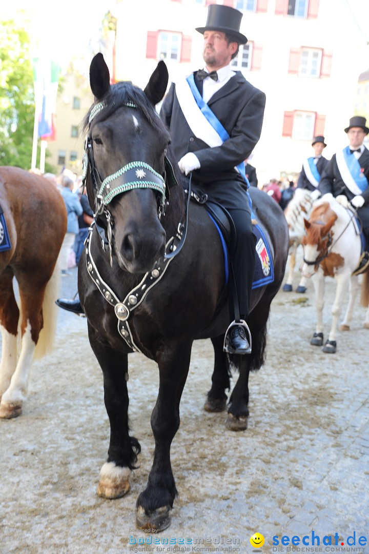 Blutritt - Reiterprozession - Heilig-Blut-Reliquie: Weingarten, 10.05.2024