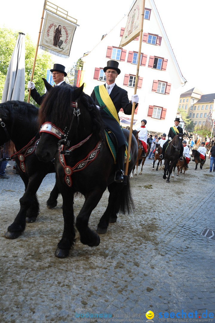 Blutritt - Reiterprozession - Heilig-Blut-Reliquie: Weingarten, 10.05.2024