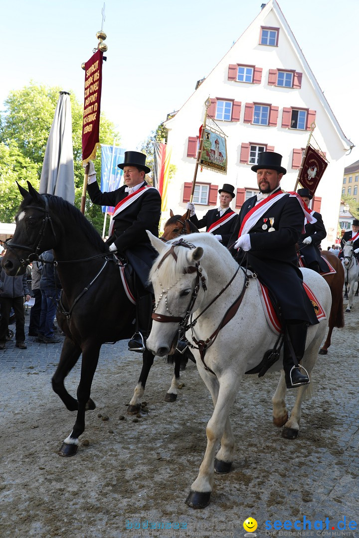 Blutritt - Reiterprozession - Heilig-Blut-Reliquie: Weingarten, 10.05.2024