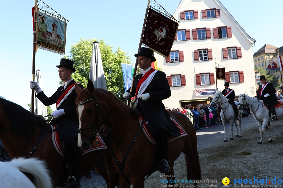 Blutritt - Reiterprozession - Heilig-Blut-Reliquie: Weingarten, 10.05.2024