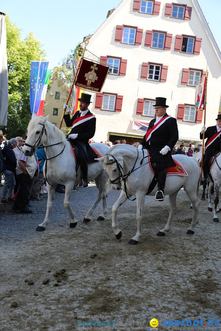 Blutritt - Reiterprozession - Heilig-Blut-Reliquie: Weingarten, 10.05.2024