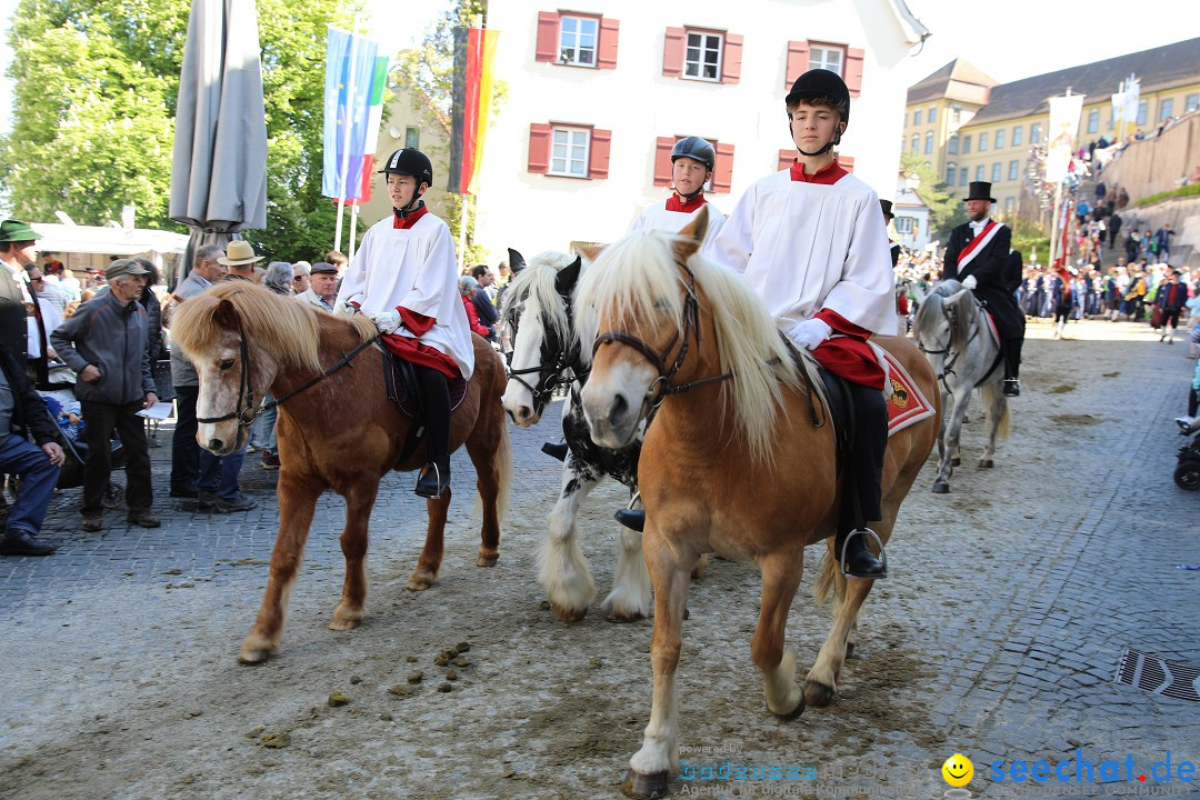 Blutritt - Reiterprozession - Heilig-Blut-Reliquie: Weingarten, 10.05.2024