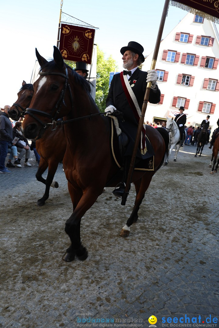 Blutritt - Reiterprozession - Heilig-Blut-Reliquie: Weingarten, 10.05.2024