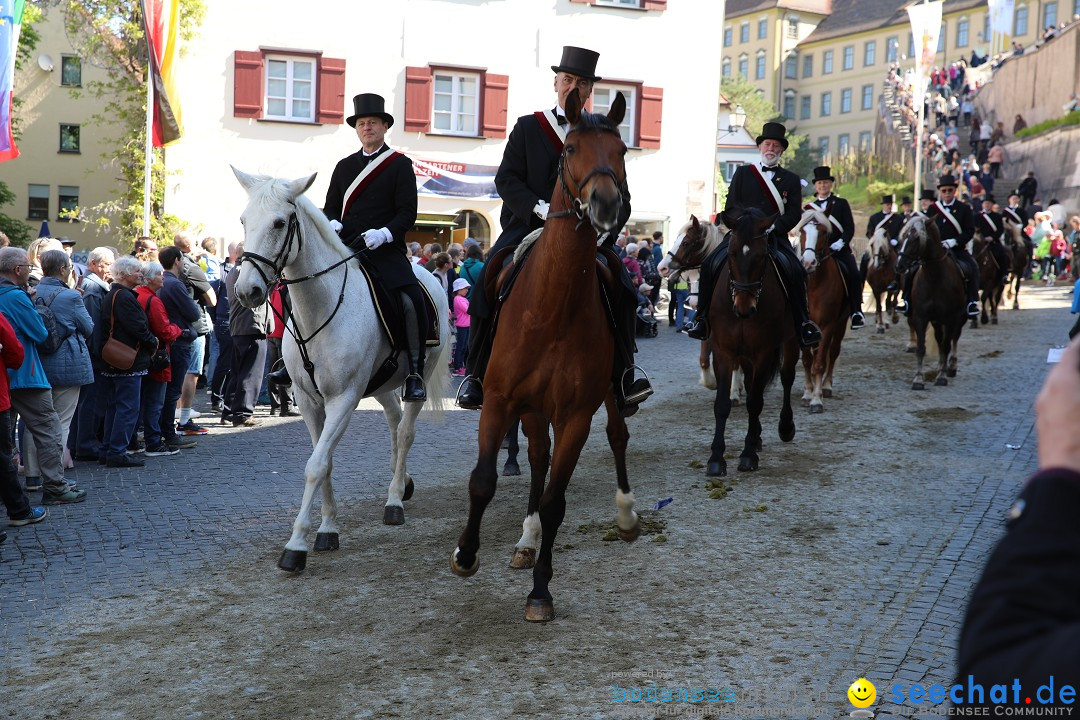 Blutritt - Reiterprozession - Heilig-Blut-Reliquie: Weingarten, 10.05.2024