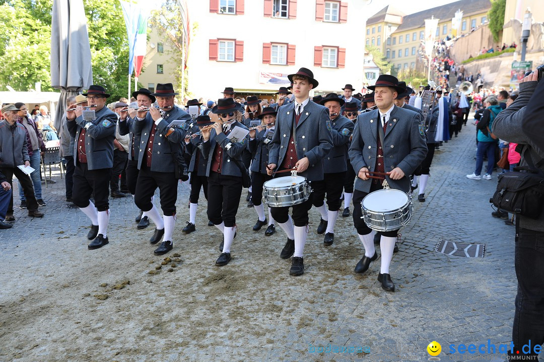 Blutritt - Reiterprozession - Heilig-Blut-Reliquie: Weingarten, 10.05.2024