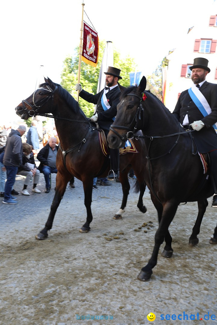 Blutritt - Reiterprozession - Heilig-Blut-Reliquie: Weingarten, 10.05.2024