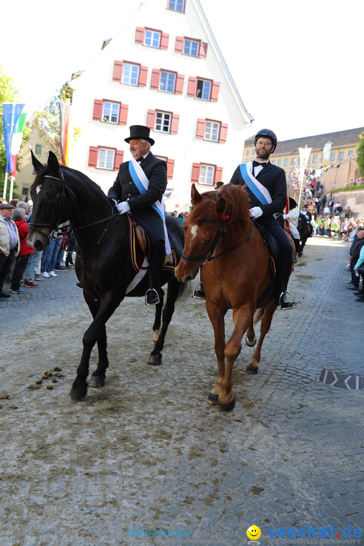 Blutritt - Reiterprozession - Heilig-Blut-Reliquie: Weingarten, 10.05.2024