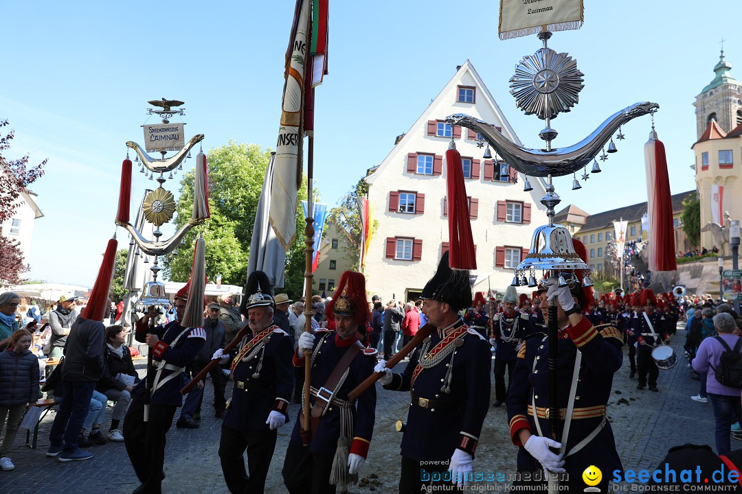 Blutritt - Reiterprozession - Heilig-Blut-Reliquie: Weingarten, 10.05.2024