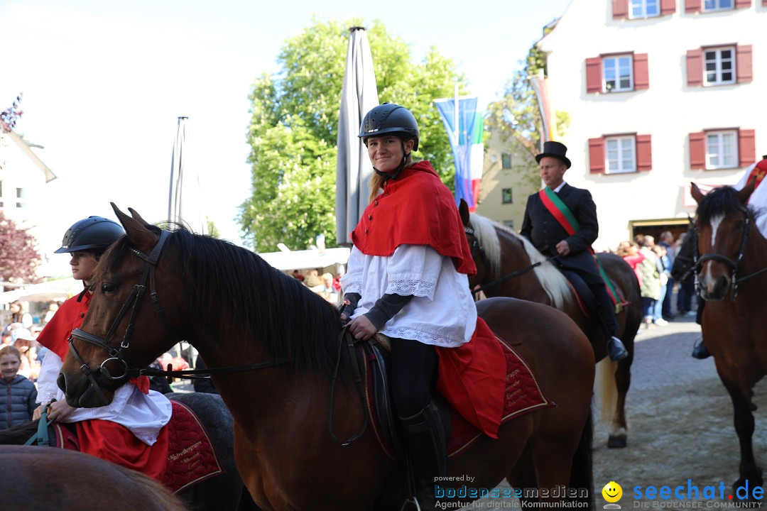 Blutritt - Reiterprozession - Heilig-Blut-Reliquie: Weingarten, 10.05.2024