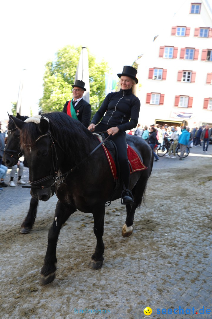 Blutritt - Reiterprozession - Heilig-Blut-Reliquie: Weingarten, 10.05.2024