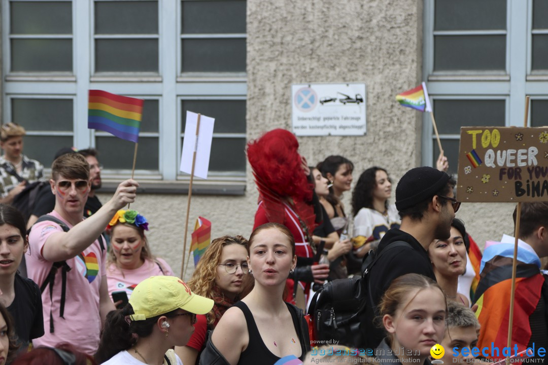 ZURICH PRIDE FESTIVAL: Zuerich - Schweiz, 15.06.2024