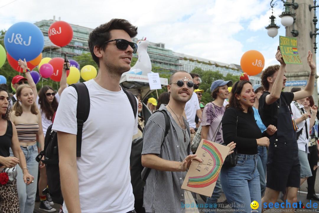 ZURICH PRIDE FESTIVAL: Zuerich - Schweiz, 15.06.2024