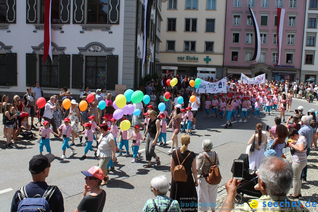 Kinderfest: Herisau, 18.06.2024