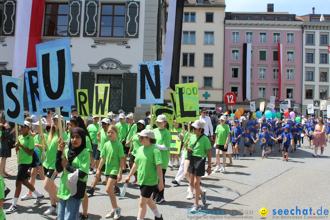 Kinderfest: Herisau, 18.06.2024