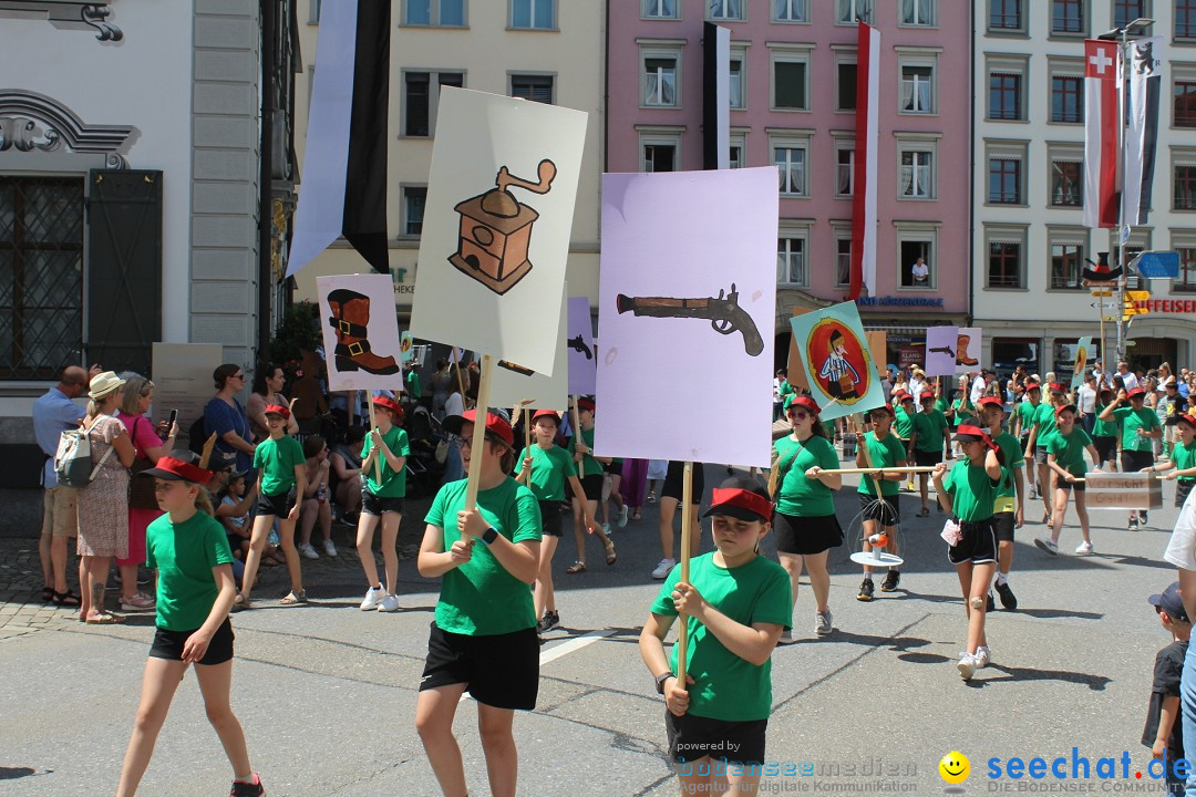 Kinderfest: Herisau, 18.06.2024