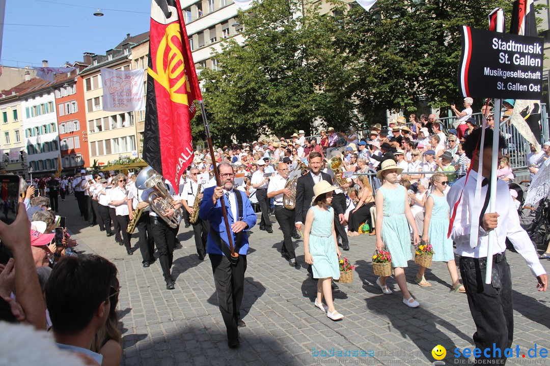 Kinderfest: St. Gallen, 19.06.2024