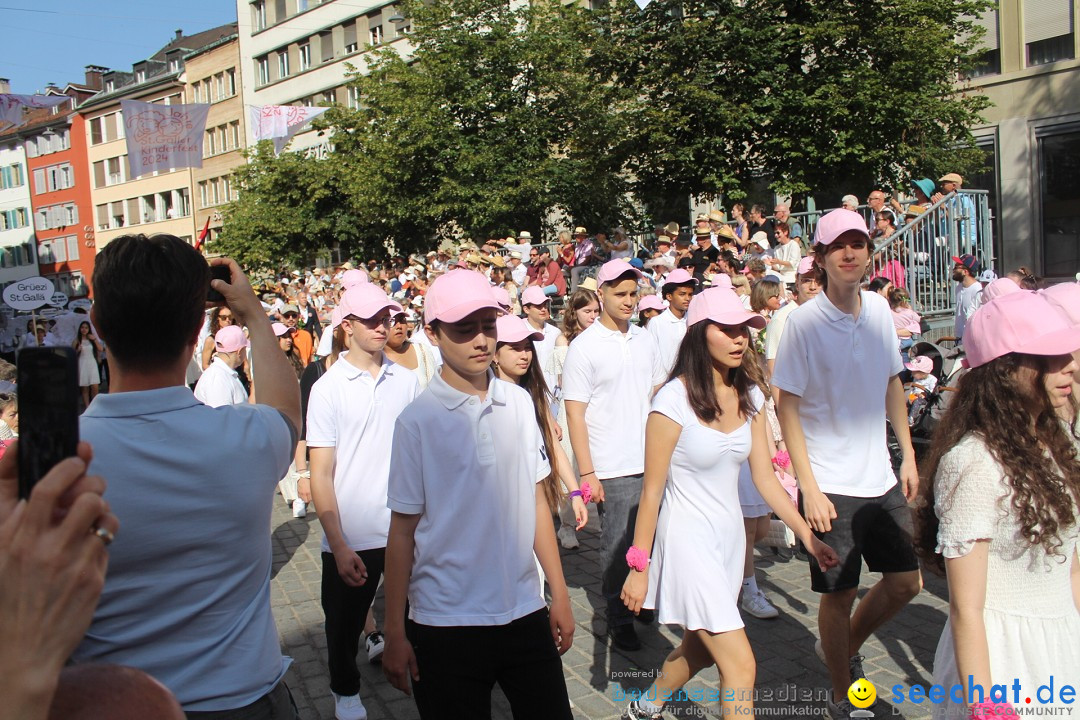 Kinderfest: St. Gallen, 19.06.2024