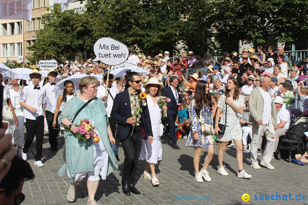 Kinderfest: St. Gallen, 19.06.2024