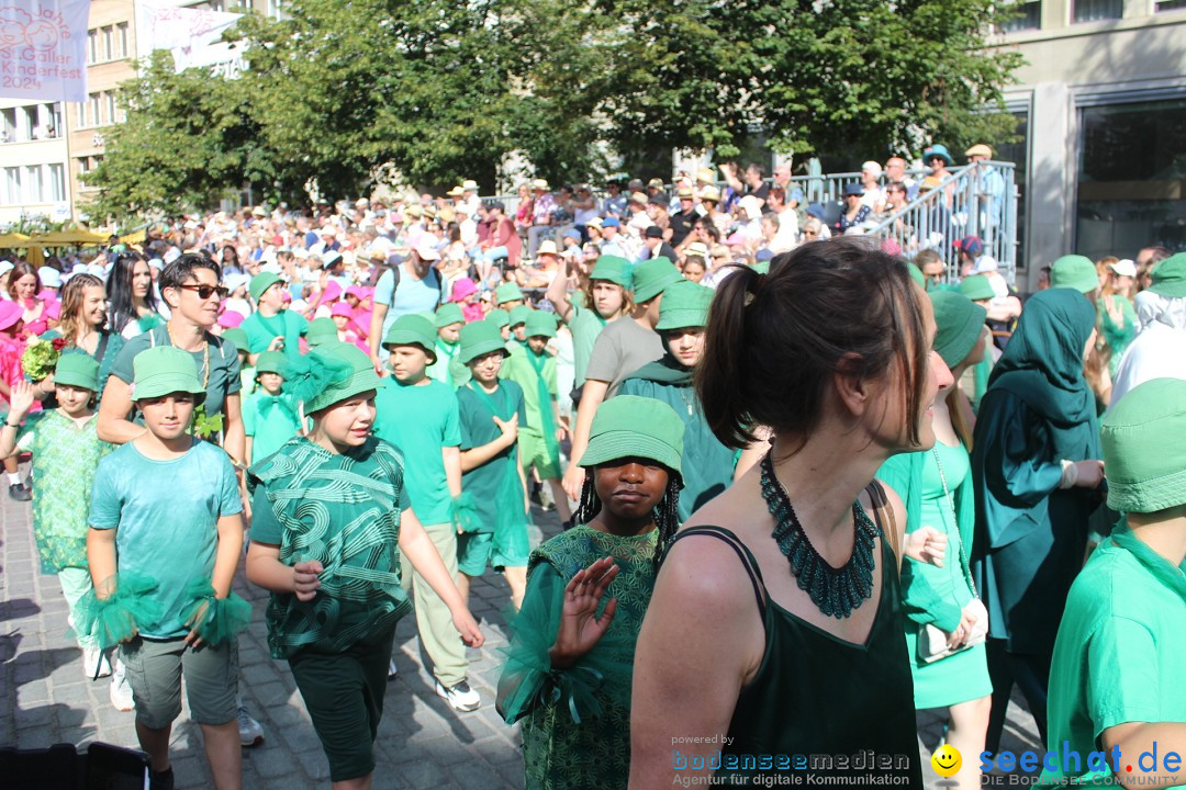 Kinderfest: St. Gallen, 19.06.2024