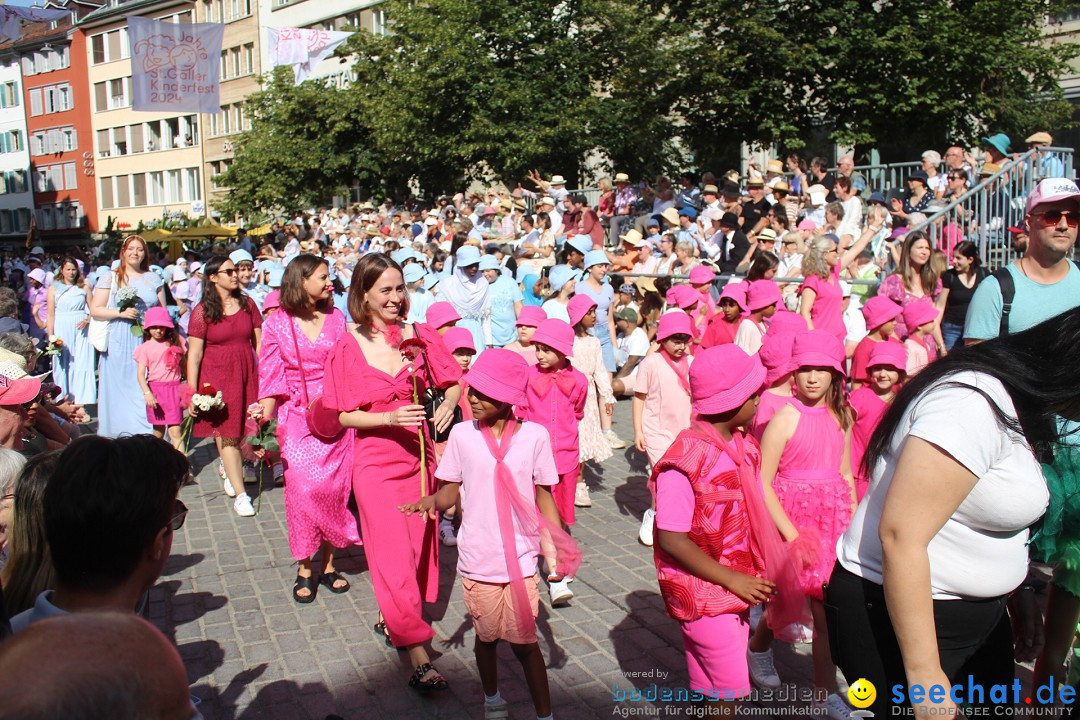 Kinderfest: St. Gallen, 19.06.2024