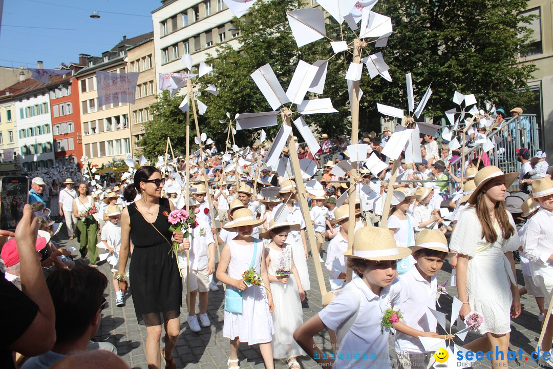 Kinderfest: St. Gallen, 19.06.2024