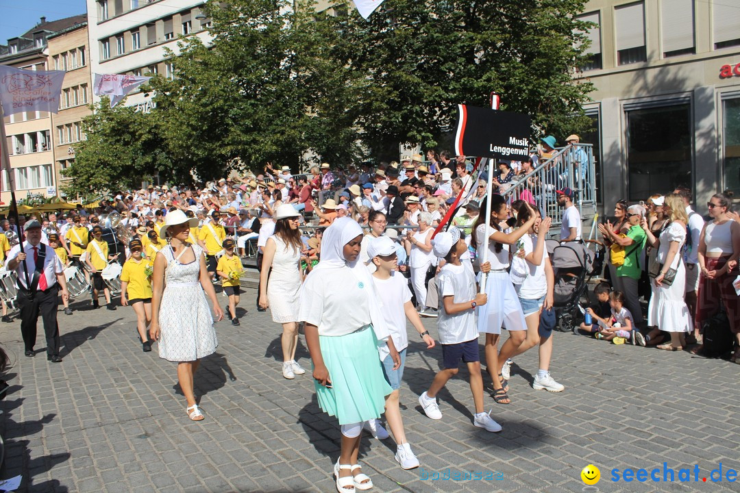 Kinderfest: St. Gallen, 19.06.2024