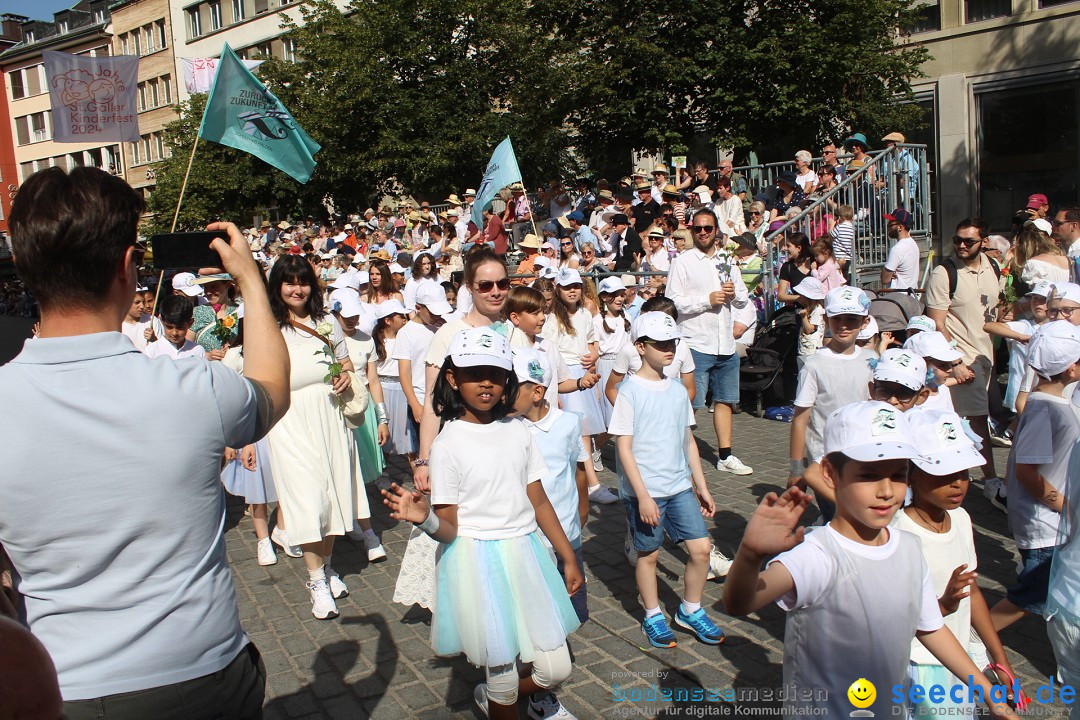 Kinderfest: St. Gallen, 19.06.2024