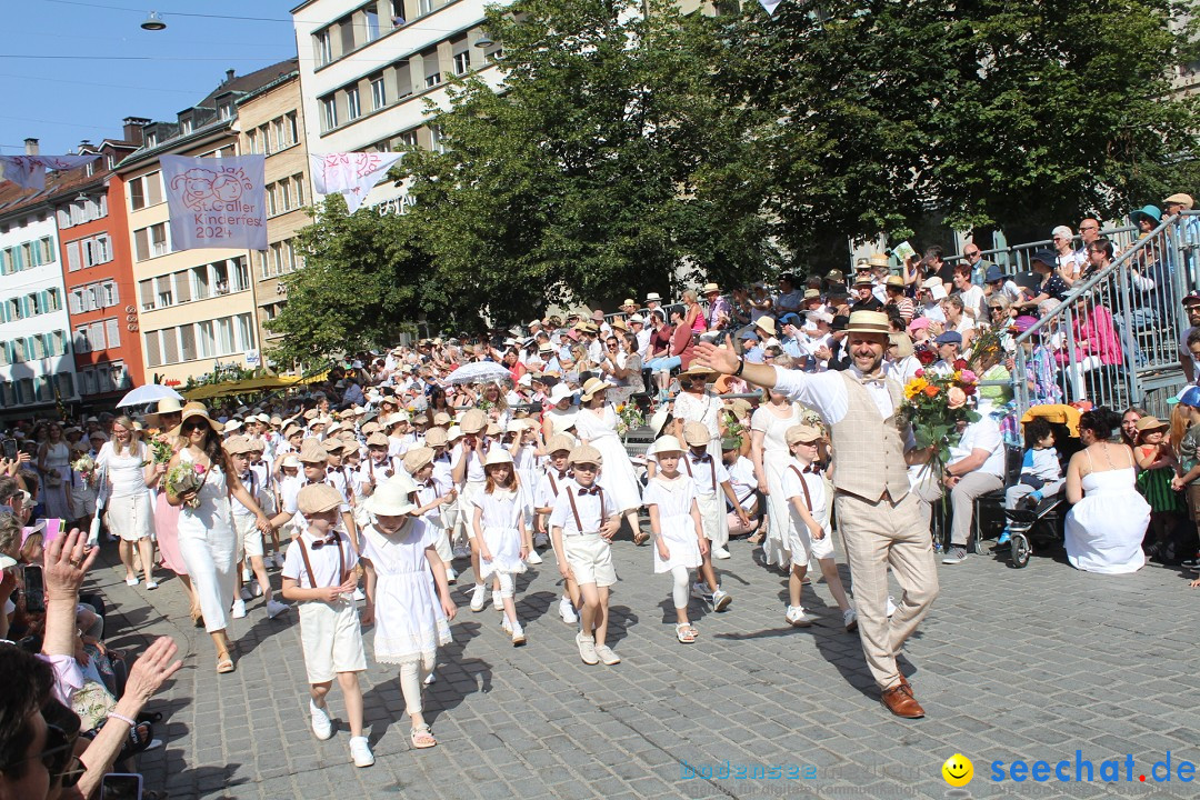 Kinderfest: St. Gallen, 19.06.2024