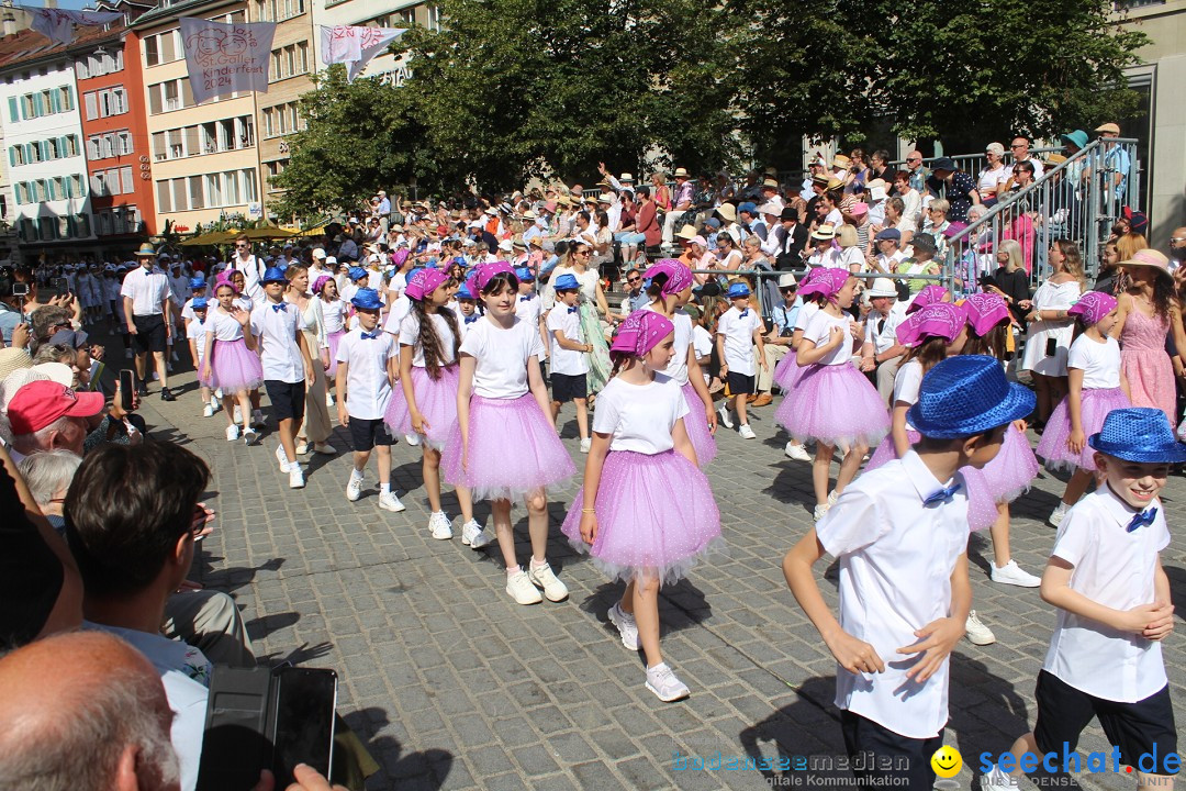 Kinderfest: St. Gallen, 19.06.2024