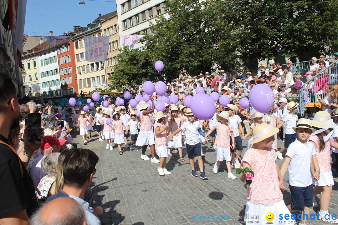 Kinderfest: St. Gallen, 19.06.2024