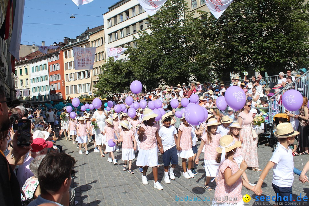 Kinderfest: St. Gallen, 19.06.2024