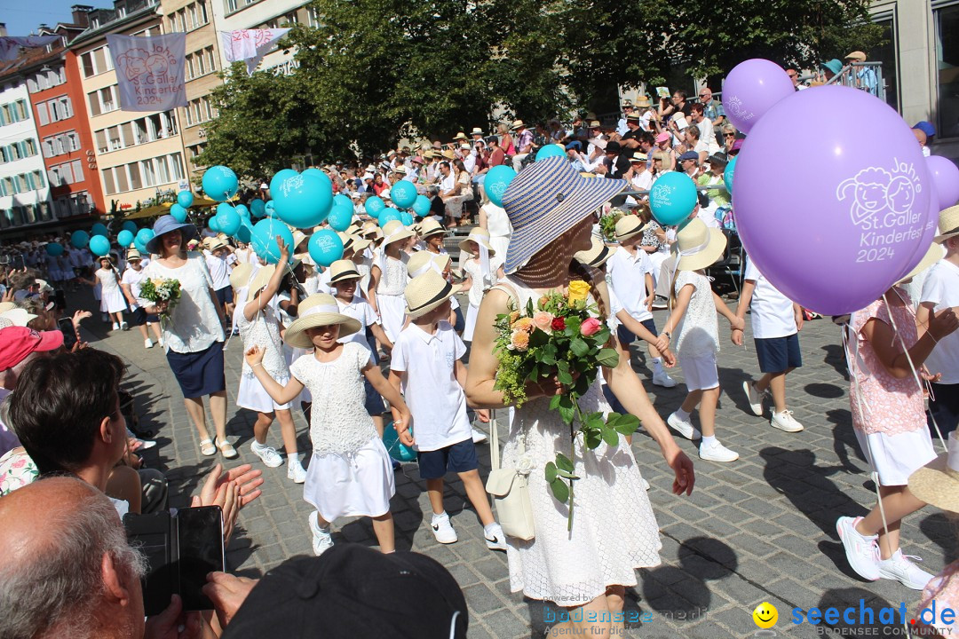 Kinderfest: St. Gallen, 19.06.2024