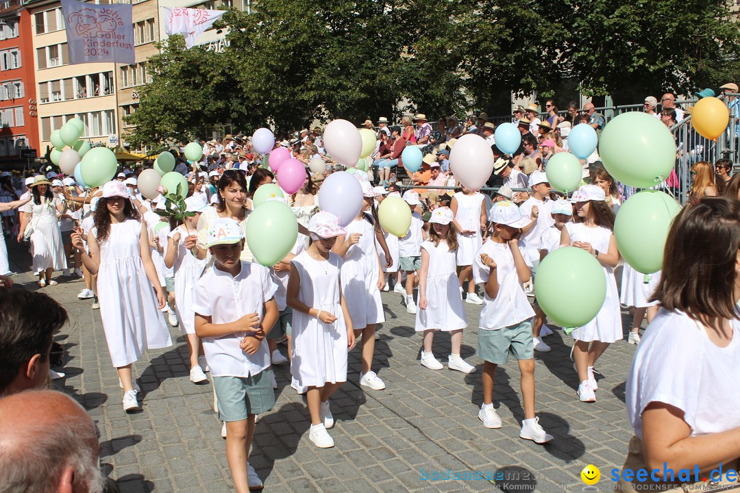 Kinderfest: St. Gallen, 19.06.2024