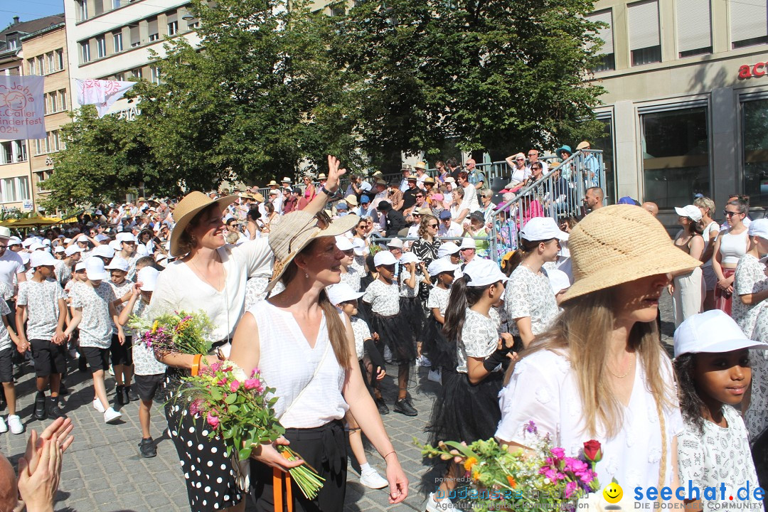 Kinderfest: St. Gallen, 19.06.2024