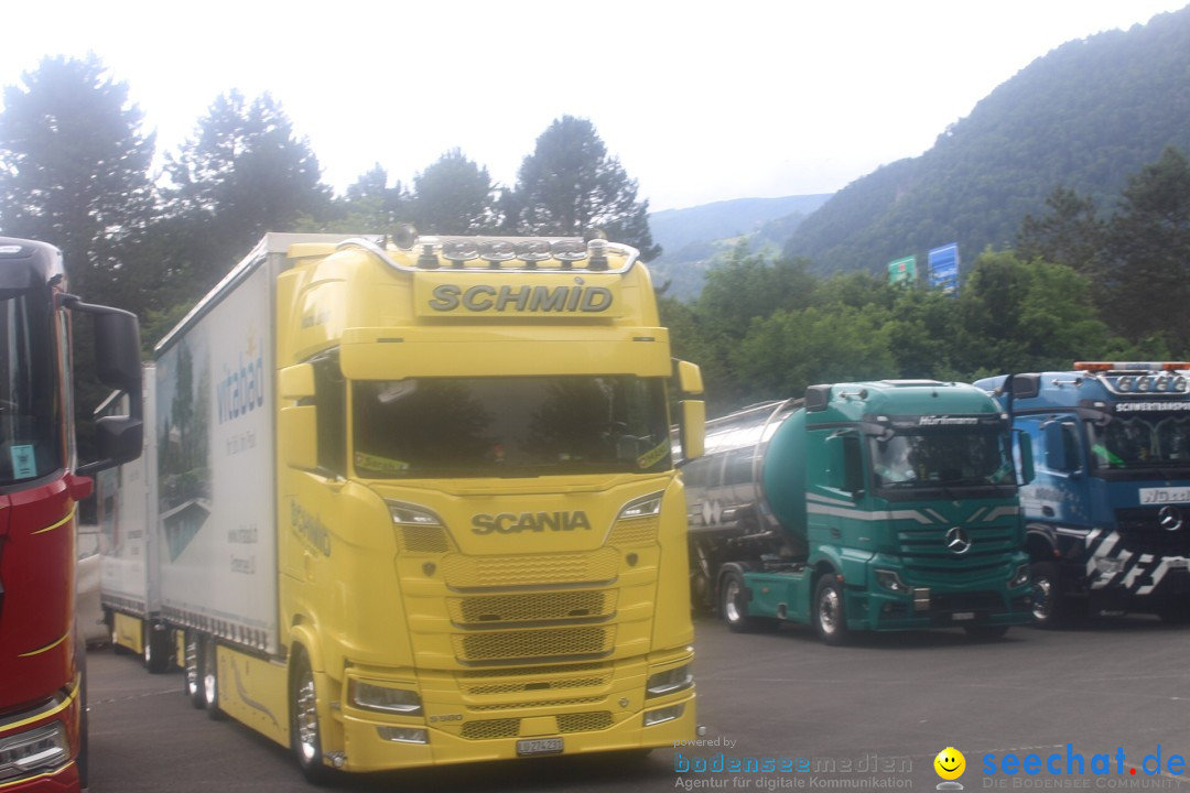 Trucker und Country-Festival: Interlaken, 30.06.2024