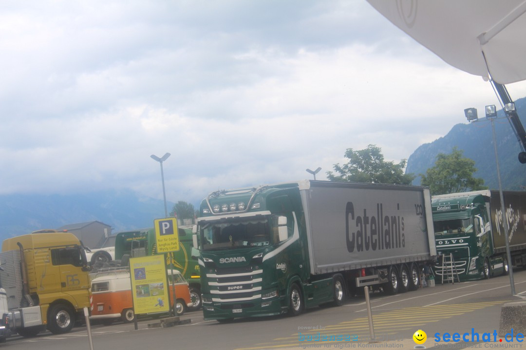 Trucker und Country-Festival: Interlaken, 30.06.2024