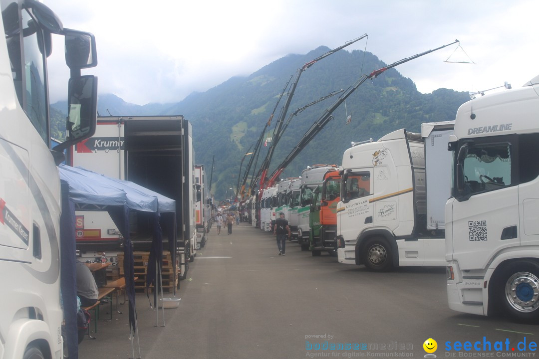 Trucker und Country-Festival: Interlaken, 30.06.2024