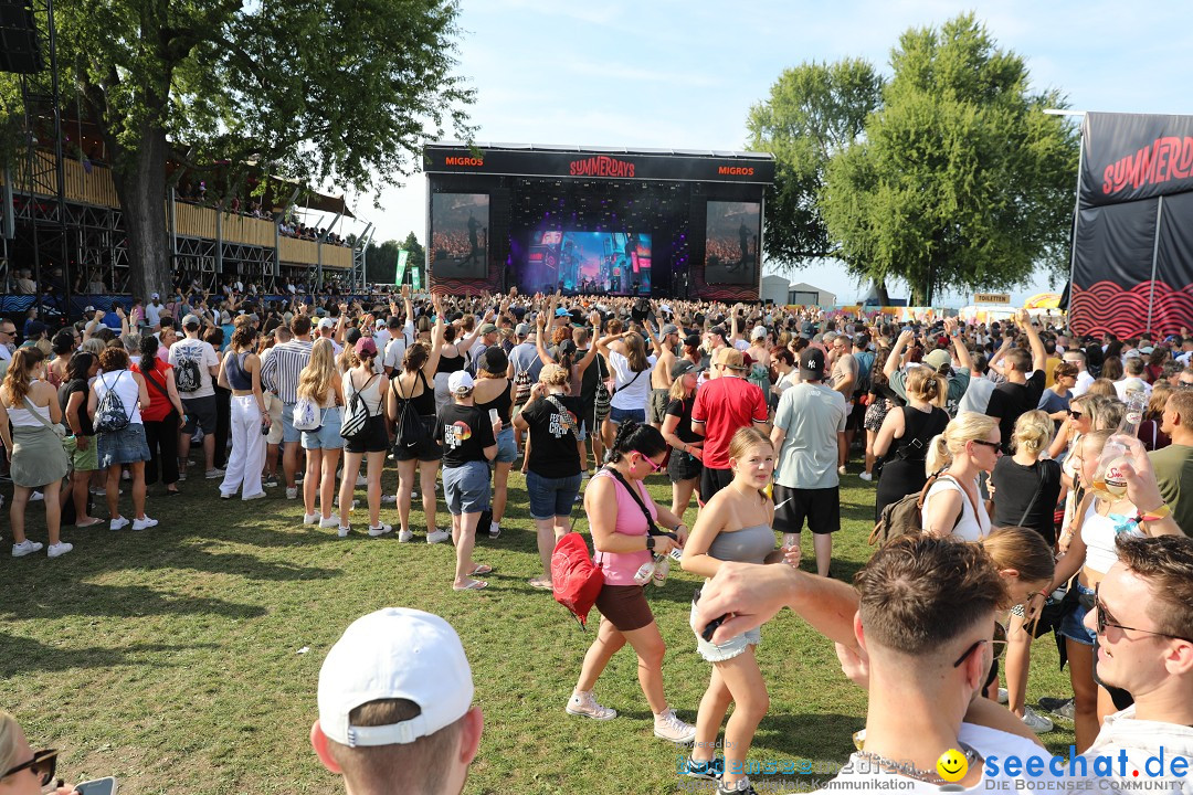 SummerDays Festival: Arbon am Bodensee mit Tokio Hotel, Scooter, 31.08.2024