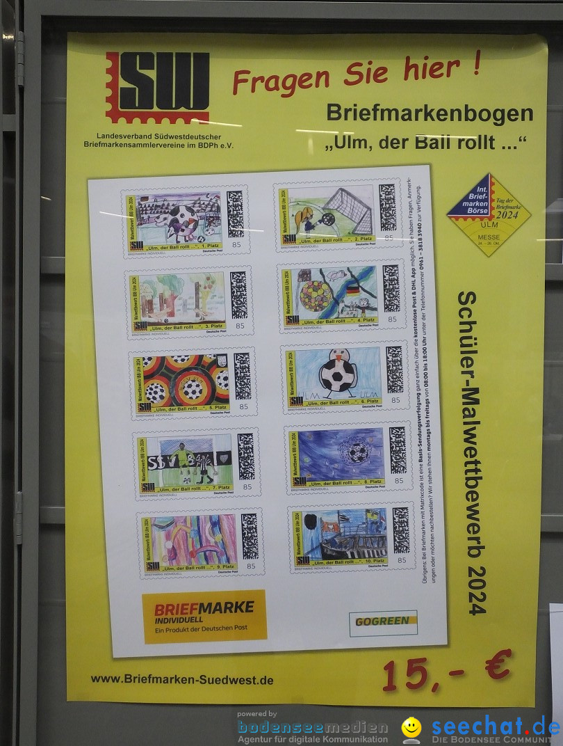 Internationale Briefmarken-Boerse 2024: 26.10.2024, Ulm