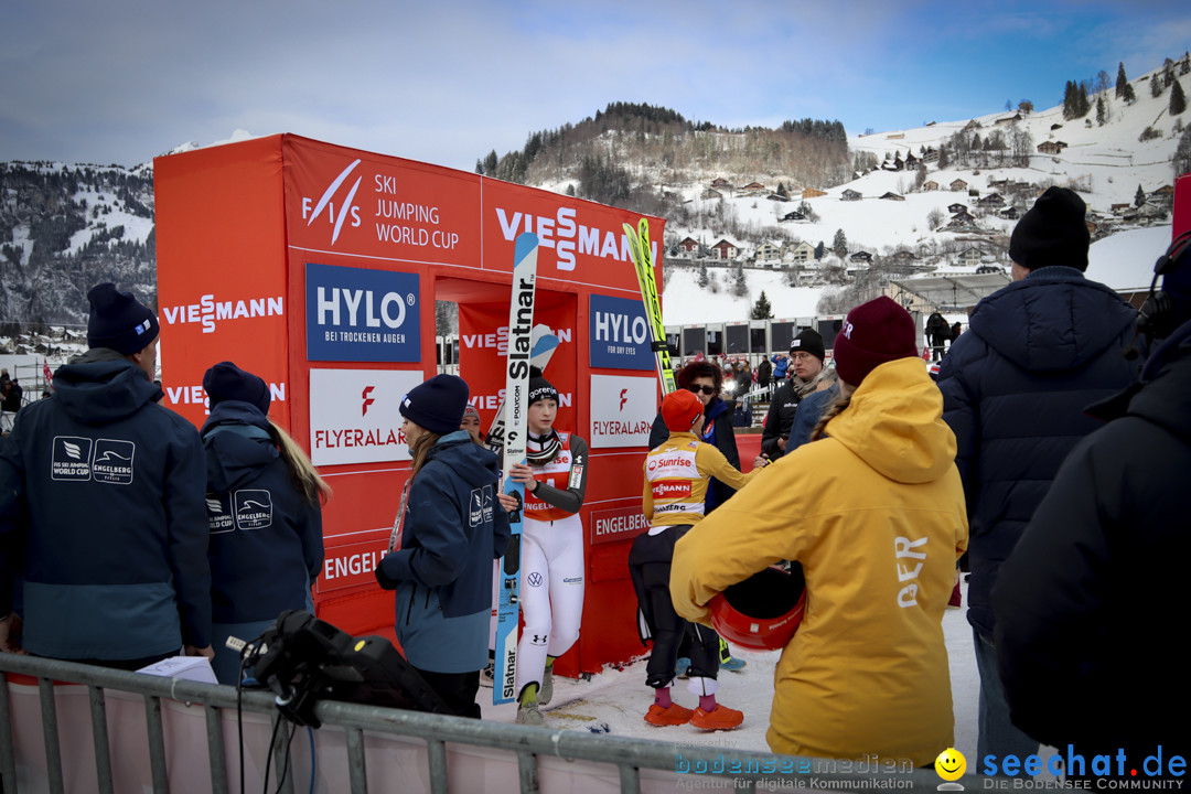 FIS SKISPRUNG WELTCUP: Engelberg, 21.12.2024