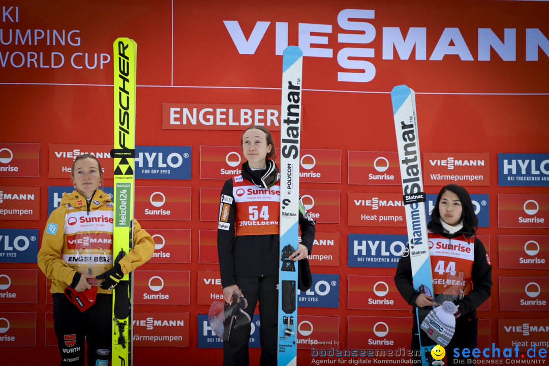 FIS SKISPRUNG WELTCUP: Engelberg, 21.12.2024