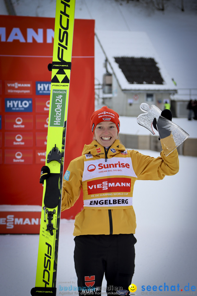 FIS SKISPRUNG WELTCUP: Engelberg, 21.12.2024