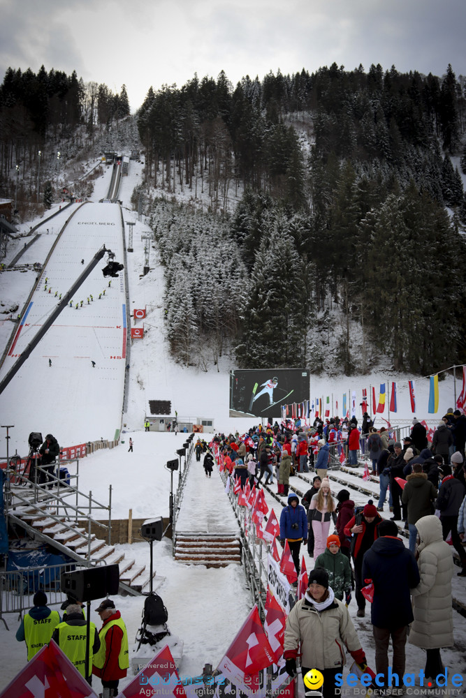 FIS SKISPRUNG WELTCUP: Engelberg, 21.12.2024