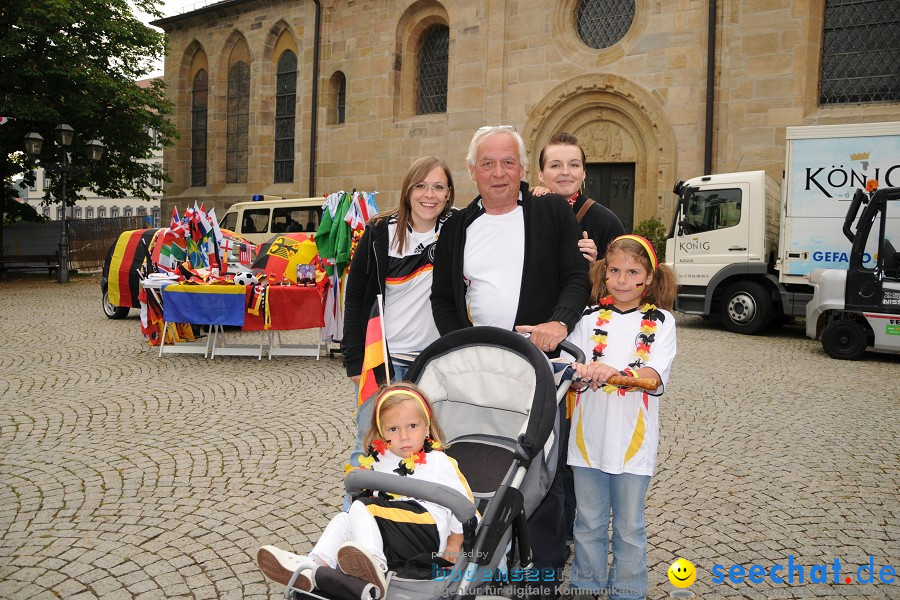 WM 2010 Public Viewing: Deutschland vs Australien (4:0) mit Band Face-of-Vi