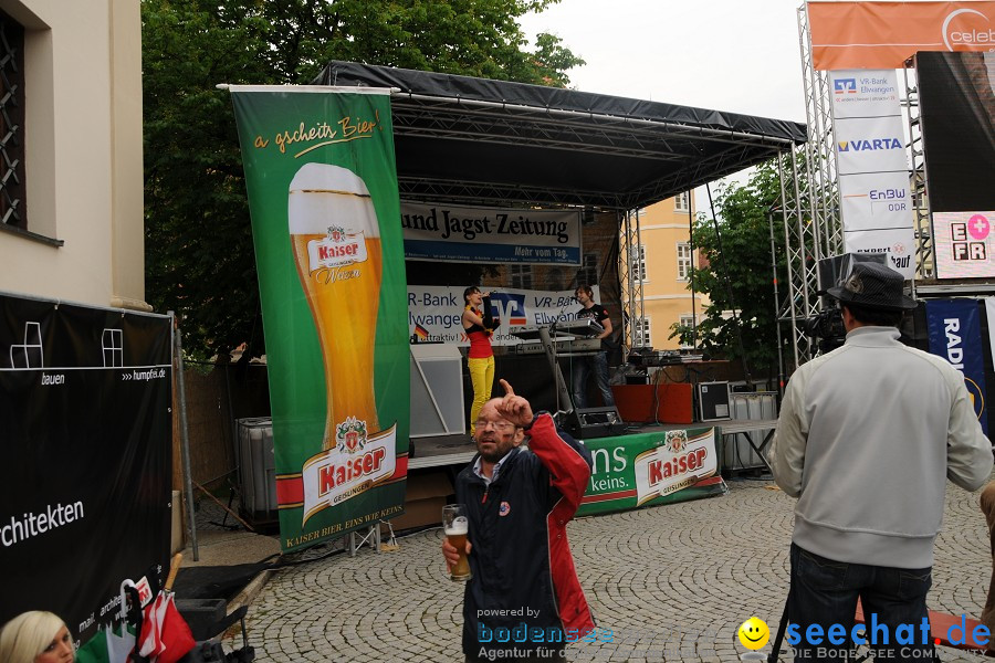 WM 2010 Public Viewing: Deutschland vs Australien (4:0) mit Band Face-of-Vi