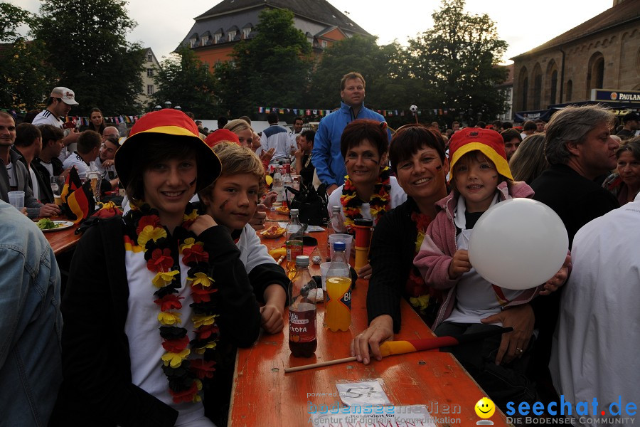 WM 2010 Public Viewing: Deutschland vs Australien (4:0) mit Band Face-of-Vi