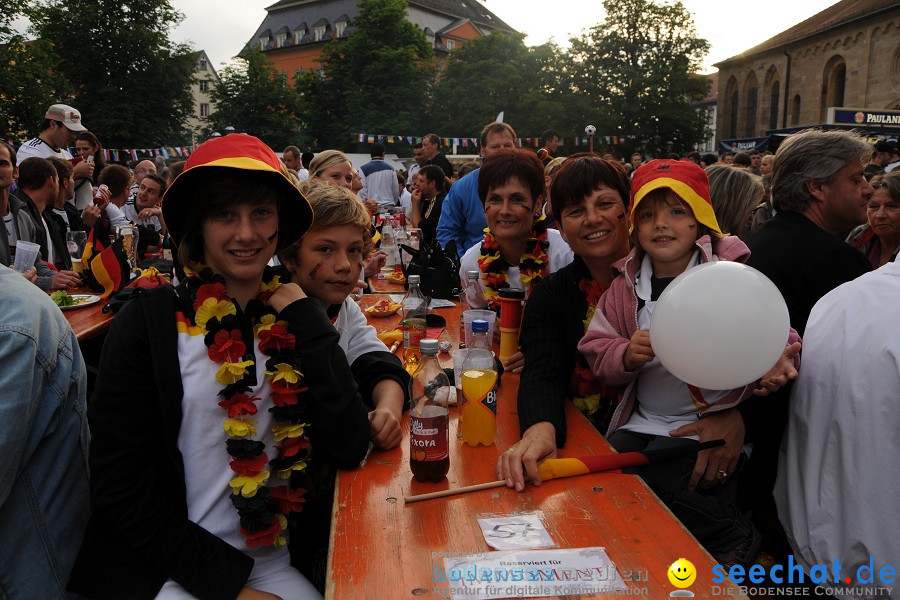 WM 2010 Public Viewing: Deutschland vs Australien (4:0) mit Band Face-of-Vi