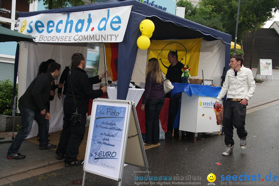 seechat.de Stand auf dem Schweizerfeiertag: Stockach, 19.06.2010