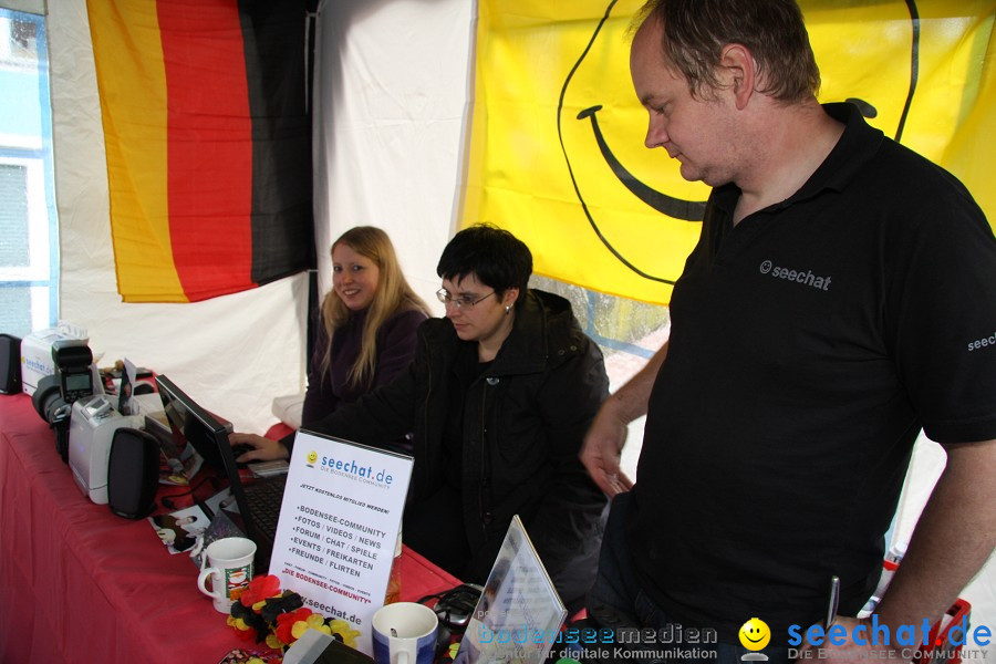 seechat.de Stand auf dem Schweizerfeiertag: Stockach, 19.06.2010