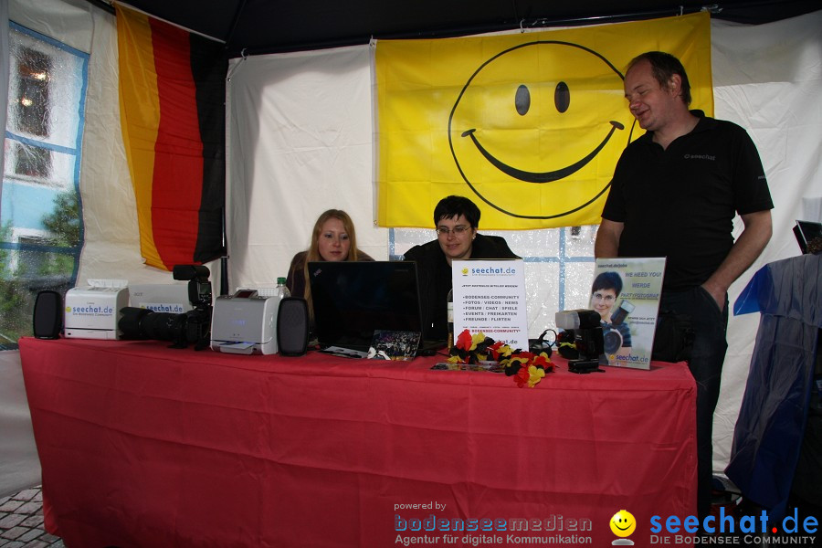 seechat.de Stand auf dem Schweizerfeiertag: Stockach, 19.06.2010